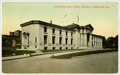 Postcard of Louisville Free Public Library, Louisville KY