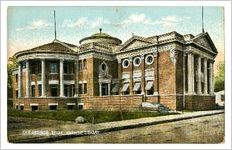 Postcard of San Antonio, Texas, Carnegie Library