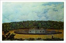 Postcard of a diorama of the CSS Muscogee at the Confederate Naval Museum, Columbus, Georgia