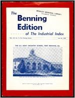Industrial index, vol. LIII, no. 11--Fort Benning edition, cover-p. 15