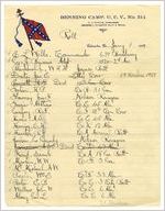 Benning Camp roll, U.C.V. no. 511