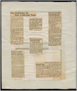 Newspaper clippings of home demonstration club and 4-H club activities, Clarkesville, Habersham County, Georgia, 1950