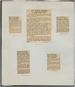 Newspaper clippings of local Boy Scout activities and events, Clarkesville, Habersham County, Georgia, 1950