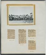 Clippings of Clarkesville Trade School baseball team and baseball school, Clarkesville, Habersham County, Georgia, 1950