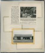 Clipping of the opening of the Reeves Builders Supply Company, Clarkesville, Habersham County, Georgia, 1950