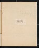 Scrapbook, Clarkesville, Habersham County, Georgia, 1950: chapter heading on architect's drawing