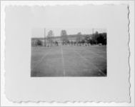 Photograph of an athletic field, Clarkesville, Habersham County, Georgia, 1953