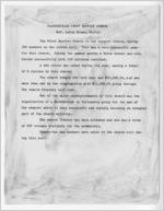 Report on the Clarkesville First Baptist Church, Clarkesville, Habersham County, Georgia, 1953