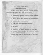 Report on Hills Crossing Baptist Church, Clarkesville, Habersham County, Georgia, 1953