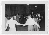 Photograph of men and women dancing, Clarkesville, Habersham County, Georgia, 1953