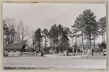 Photograph of a group of houses, Clarkesville, Habersham County, Georgia, 1953