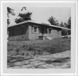 Photograph of the exterior of a house, Clarkesville, Habersham County, Georgia, 1953