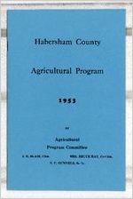 Habersham County Agricultural Program, 1953