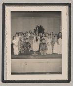 Photograph of a Christmas pageant, Clarkesville, Habersham County, Georgia, 1950