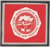 Photograph of a Future Homemakers of America logo, Clarkesville, Habersham County, Georgia, 1950