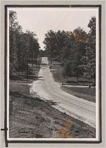 Photograph of road, Clarkesville, Habersham County, Georgia, 1950