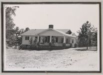 Photograph of the exterior of a house, Clarkesville, Habersham County, Georgia, 1950