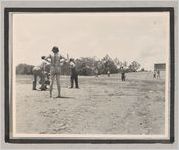 Photograph of young men playing baseball, Clarkesville, Habersham County, Georgia, 1950