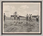 Photograph of young men playing baseball, Clarkesville, Habersham County, Georgia, 1950