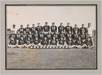 Photograph of North Habersham High School football team, Clarkesville, Habersham County, Georgia, 1950