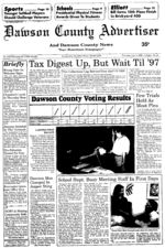 The Dawson County advertiser and Dawson County news, 1996 August 8