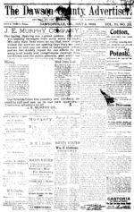The Dawson County advertiser, 1898 July 2