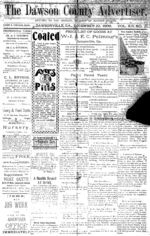 The Dawson County advertiser, 1900 December 22