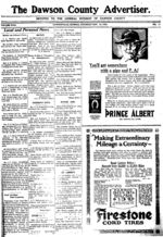 The Dawson County advertiser, 1921 November 12