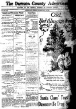The Dawson County advertiser, 1921 December 24