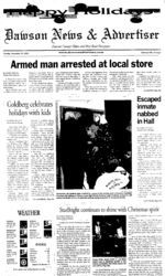Dawson news & advertiser, 2003 December 23