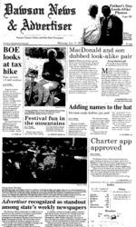 Dawson news & advertiser, 2011 June 15