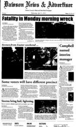 Dawson news & advertiser, 2012 April 11