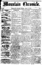 Mountain chronicle (Dawsonville, Ga.), 1880 August 17