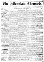 Mountain chronicle (Dawsonville, Ga.), 1881 August 19