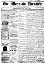Mountain chronicle (Dawsonville, Ga.), 1881 October 7