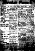 Mountain chronicle (Dawsonville, Ga.), 1882 March 31