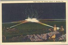 Night Firing, the Infantry School, Ft. Benning, Ga.