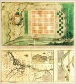 "Plan von Neu Ebenezer. From Samuel Urlsperger, Ausfrhliche Nachrichten von den saltzburgischen emigranten." Published by Matthaeus Seutter, 1747.