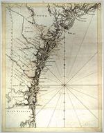Unidentified survey of the Georgia coast from the mouth of the St. Johns River in Florida to the Stono River in S.C., post-1763