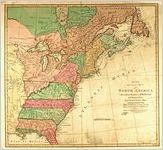 A New and Accurate Map Of North America, drawn from the famous Mr. D'Anville with improvements from the best English maps; and engraved by R. W. Seale; Also the new divisions according to the late Treaty of Peace by Peter Bell geor. Printed for Carington Bowles, Map & printseller, No. 69 in St. Pauls Church Yard. London. Published January 1771.