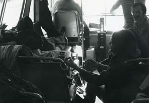 Students on a Bus