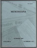 Muscogiana Vol. 6(1&2), Summer 1995
