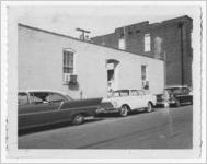 Photographs of cars parked along a street, Lafayette, Georgia