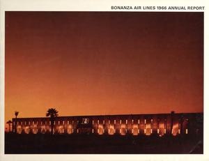 Bonanza Air Lines Annual Report 1966