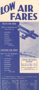 Low air fares [effective September 23, 1934]