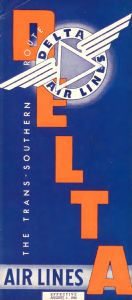 Delta Air Lines System Timetable 1938 August 1