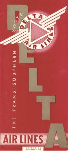 Delta Air Lines System Timetable 1938 December 7