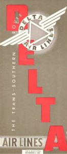 Delta Air Lines System Timetable 1939 November 5
