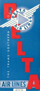 Delta Air Lines System Timetable 1941 May 10
