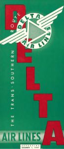 Delta Air Lines System Timetable 1941 December 1
